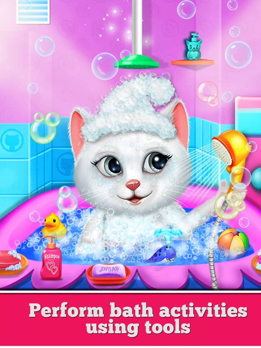 Kitty Fancy Nail Salon iPad Screenshots