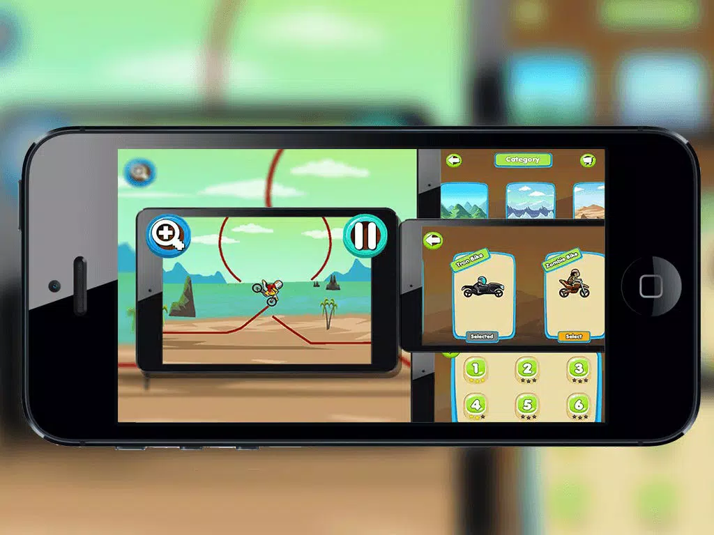 تصاویر Xtreme Stunt Biker 2 iPad 
