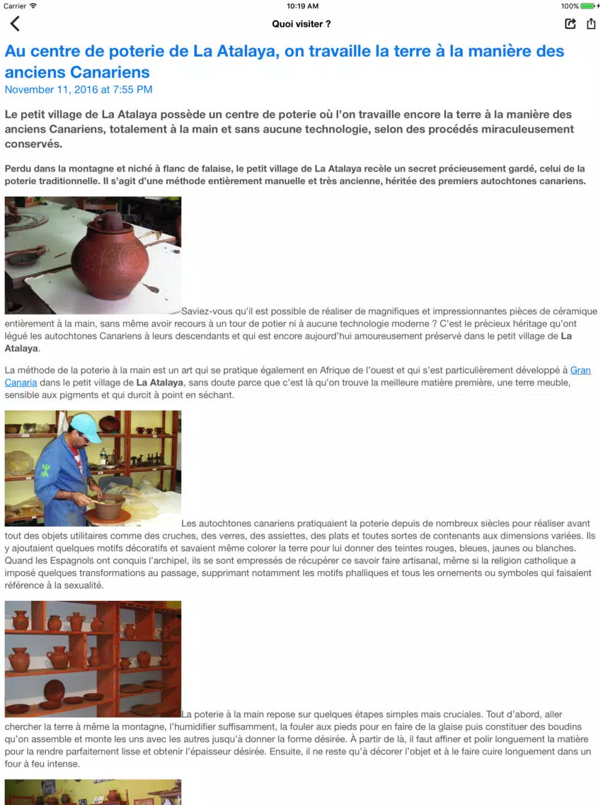 Ici Gran Canaria iPad Screenshots