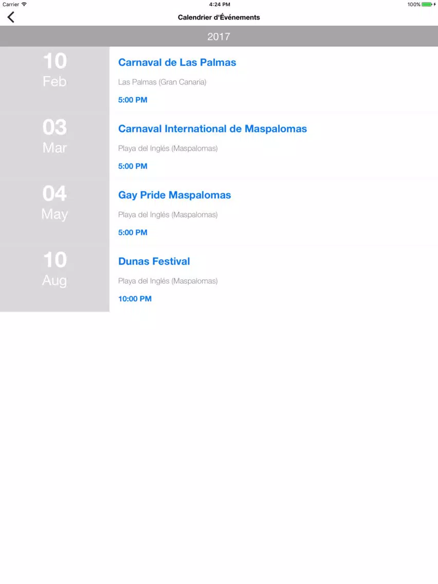 Ici Gran Canaria iPad Screenshots