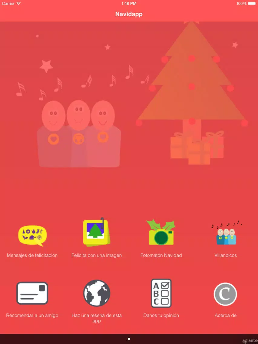 Feliz Navidapp iPad Screenshots