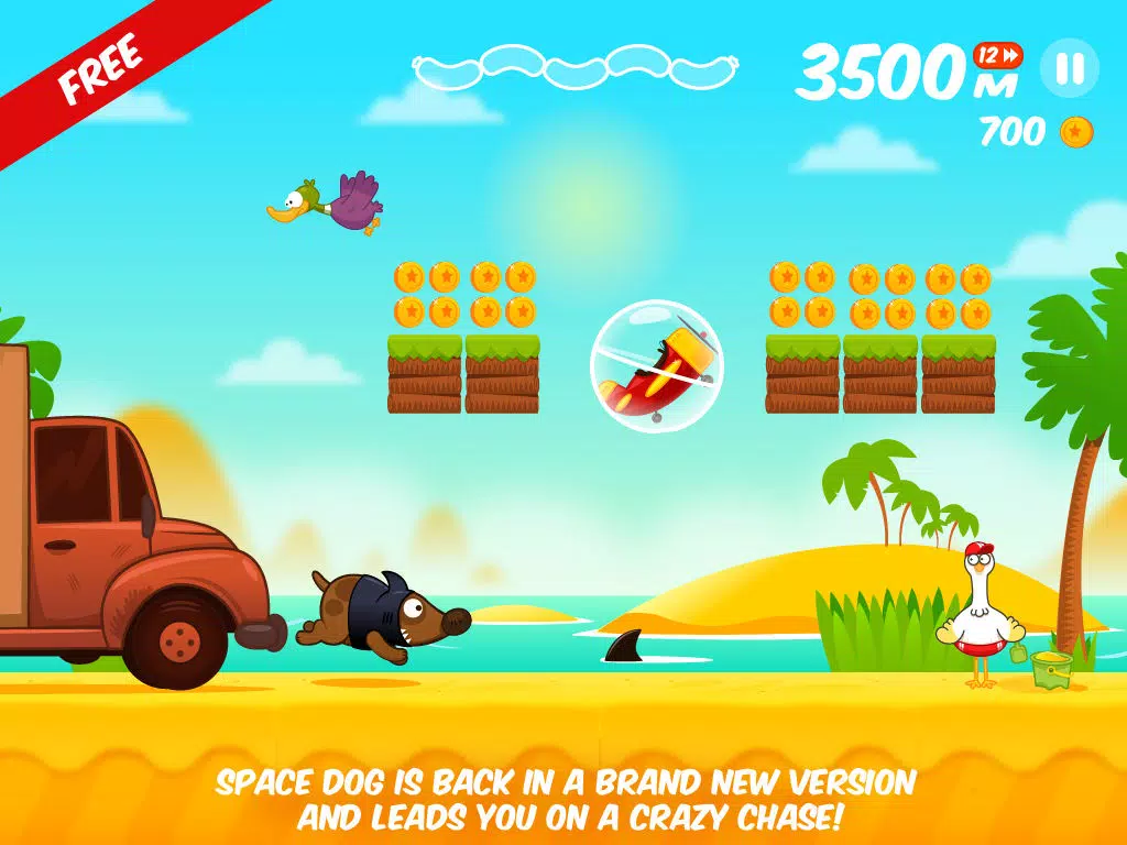 Captures d'écran de Space Dog Run iPad 