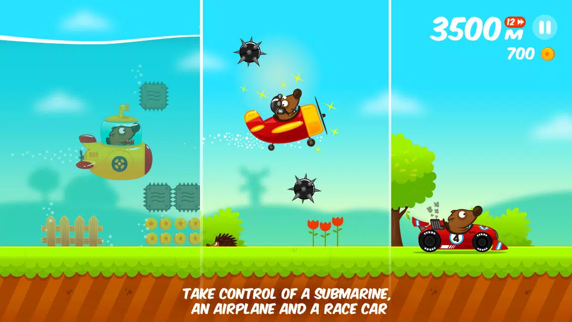 Captures d'écran de Space Dog Run