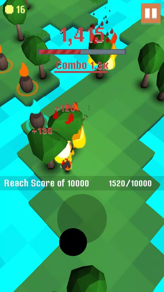 Captures d'écran de Fireball Rush