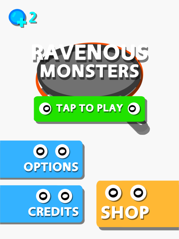 ภาพหน้าจอของ Ravenous Monsters iPad 
