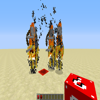 Lucky Block Red For MCPE Screenshots
