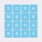 Scramble Squares - Magic Word Square Puzzle Game