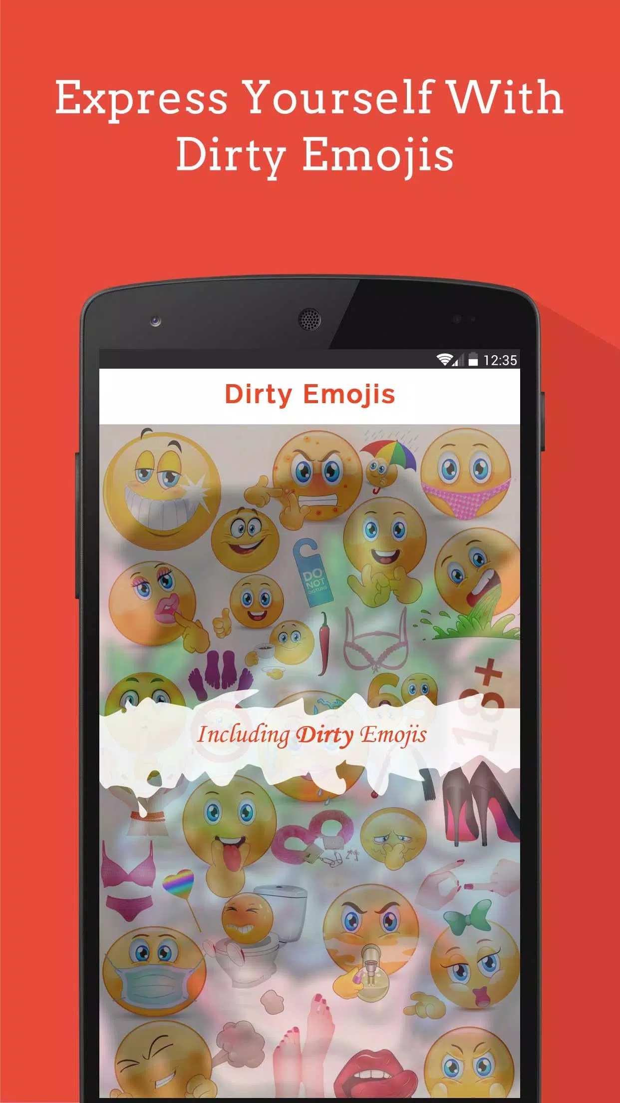 Adult Emojis & Dirty Emoticons Screenshots