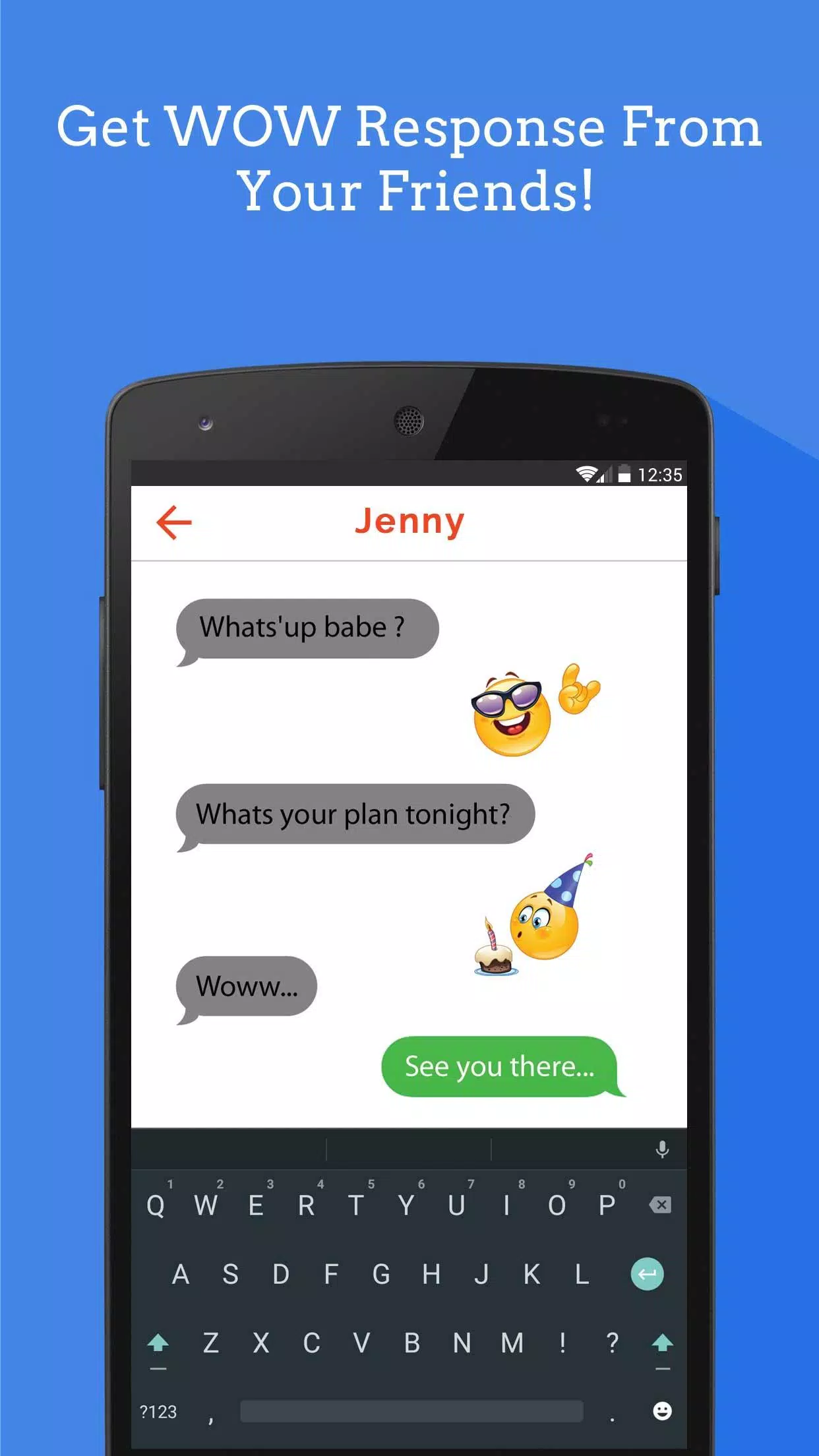 Adult Emojis & Dirty Emoticons Screenshots