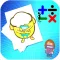 Adventure Anime Time Math Kids Calculate Version