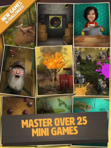 Tangkapan skrin Duck Dynasty®: Battle of the Beards iPad 