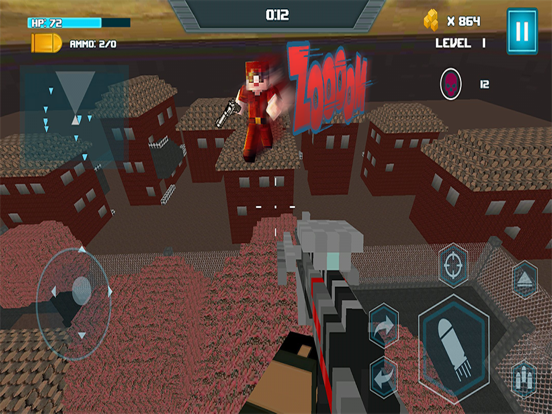 Capturas de tela do Superhero: Cube City Justice iPad 