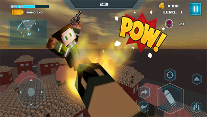 Capturas de tela do Superhero: Cube City Justice