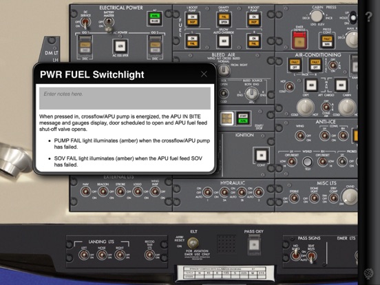 CRJ-700 Cockpit Fam. iPad Ekran Görüntüleri