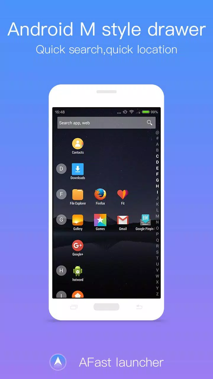 A Launcher Screenshots
