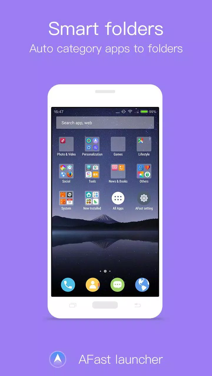 A Launcher Screenshots
