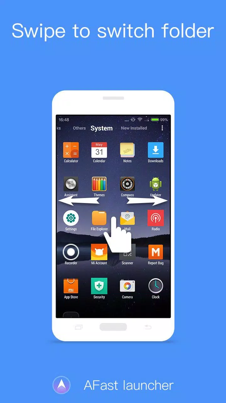 A Launcher Screenshots