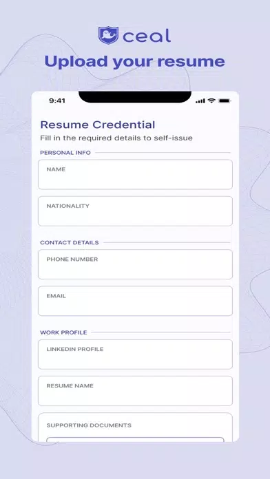 Ceal – Your Digital Identity Screenshots