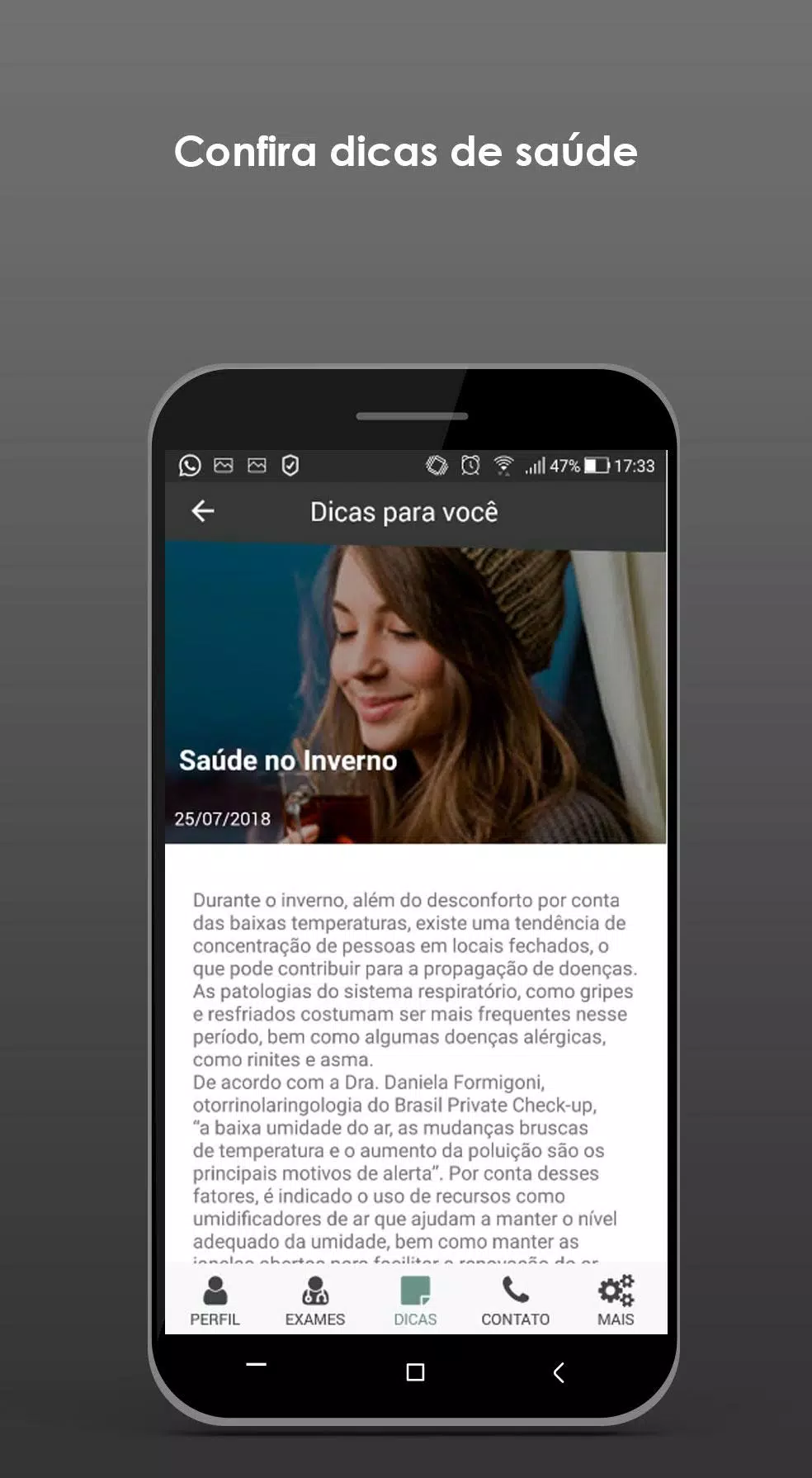 Brasil Private Check-Up Screenshots
