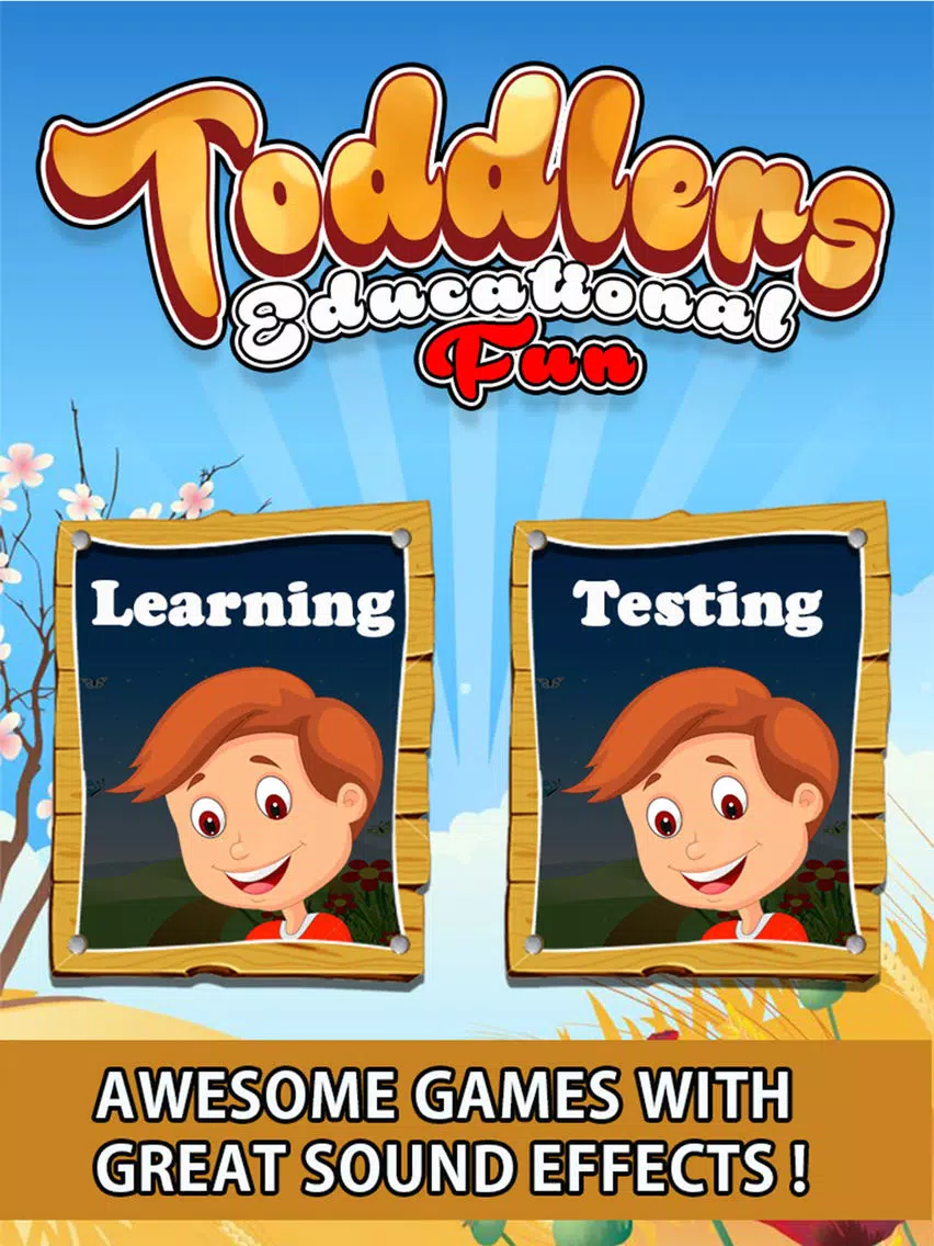 Toddler Educational Learning - Easy Learning For Toddlers iPad Screenshots