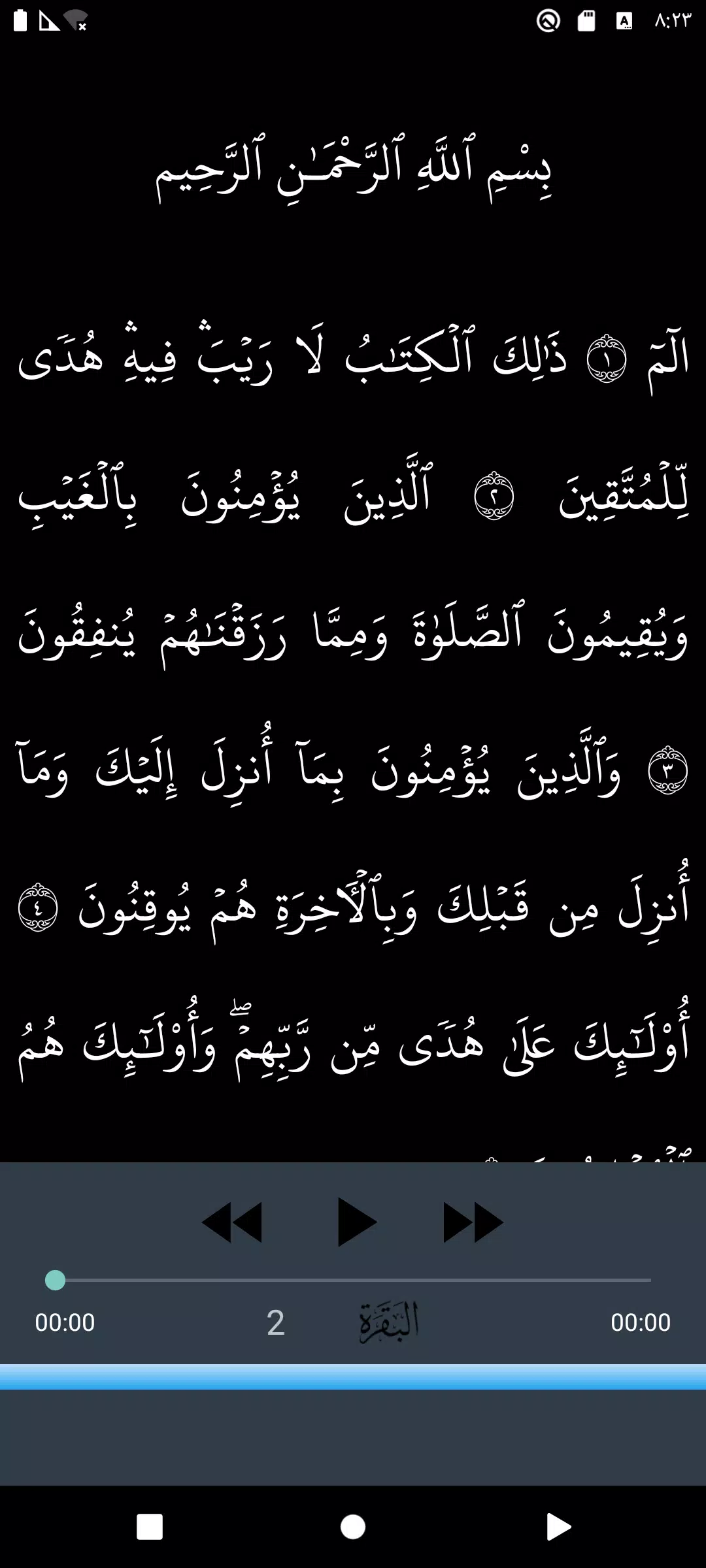 Al Dukali full Quran offline Screenshots