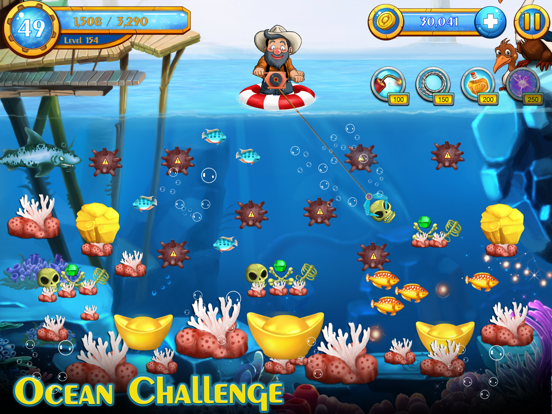 Gold Miner on Secret Islands iPad स्क्रीनशॉट