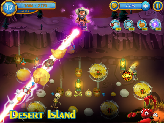 Gold Miner on Secret Islands iPad स्क्रीनशॉट
