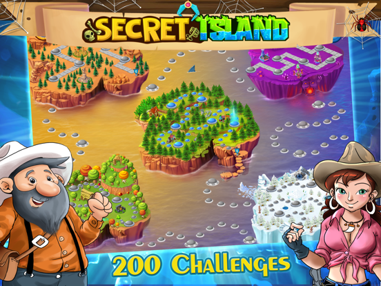 Gold Miner on Secret Islands iPad स्क्रीनशॉट
