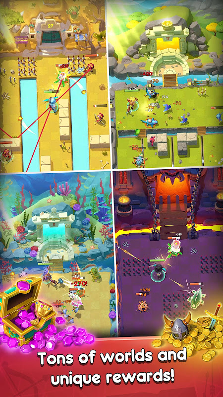 Captures d'écran de Magic Archer