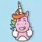 Rainbow Unicorn - 80 HD Keyboard Emojis & Stickers