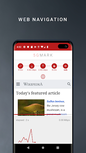 تصاویر 5GMARK Speed & Quality Test