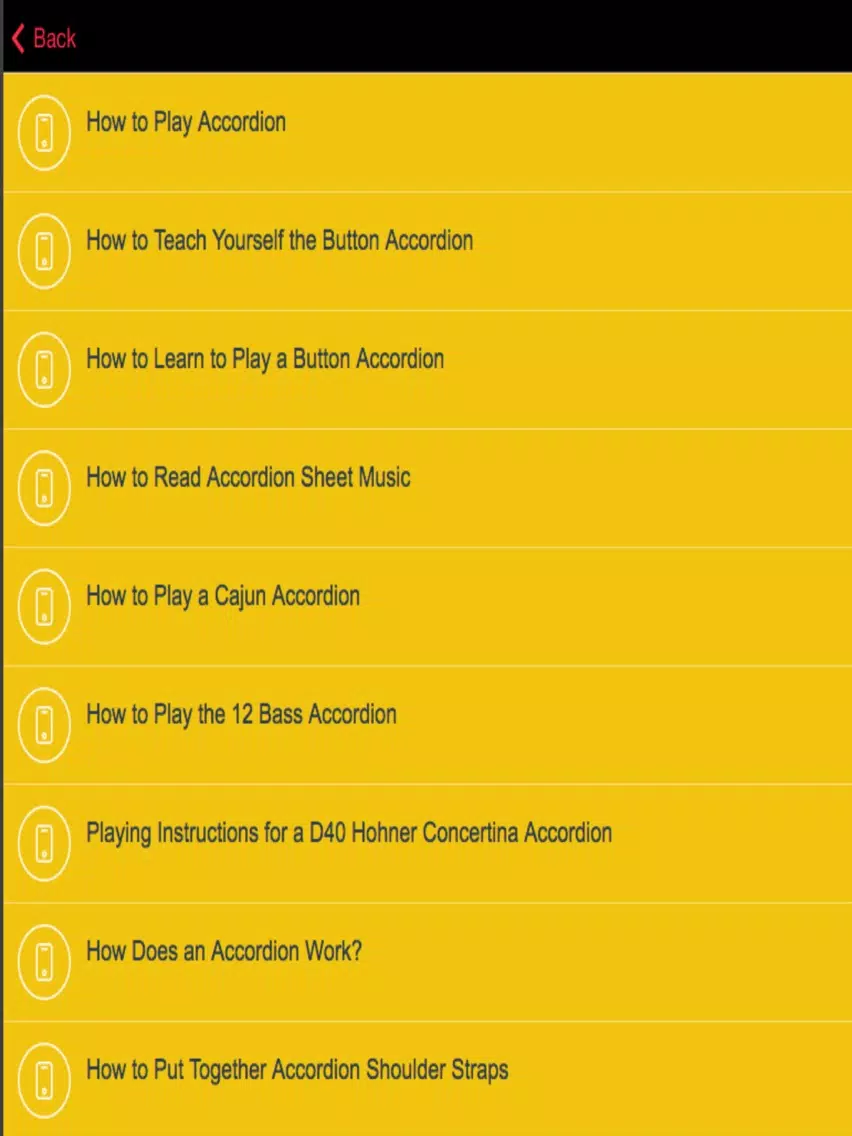 Accordion Tutorial - Learn To Play Accordion iPad Screenshots