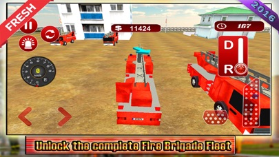 Fire Truck Driving 2016 Adventure – Real Firefighter Simulator with Emergency Parking and Fire Brigade Sirens Screenshots