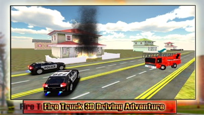 Fire Truck Driving 2016 Adventure – Real Firefighter Simulator with Emergency Parking and Fire Brigade Sirens Screenshots