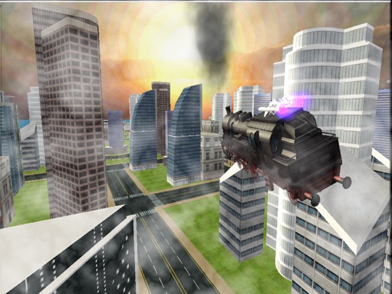 Steam Train 2016 – A Flying Train Conductor World of Supertrains and Skydiving Locomotives iPad Screenshots