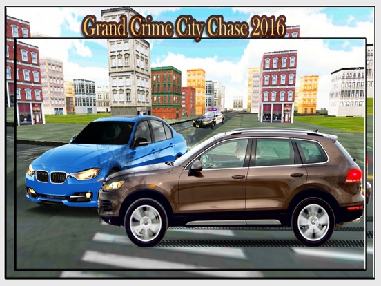 ภาพหน้าจอของ Grand Crime City Chase 2016 - Reckless Speed Driving Adventure with Police Sirens iPad 