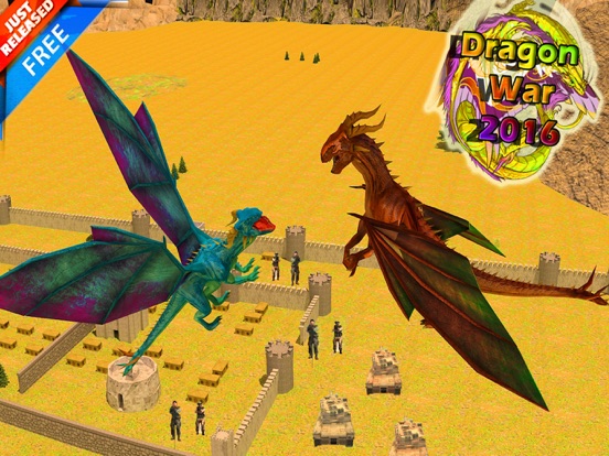 ภาพหน้าจอของ Legendary Dragon 2016 - Flying Raptor Strike Military Commando, Iron Tanks n Gunship Choppers iPad 