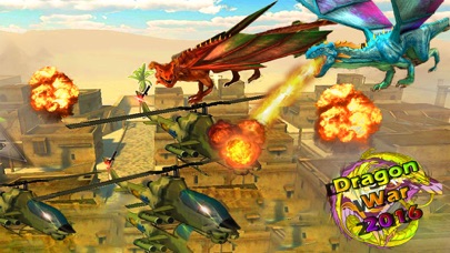 ภาพหน้าจอของ Legendary Dragon 2016 - Flying Raptor Strike Military Commando, Iron Tanks n Gunship Choppers