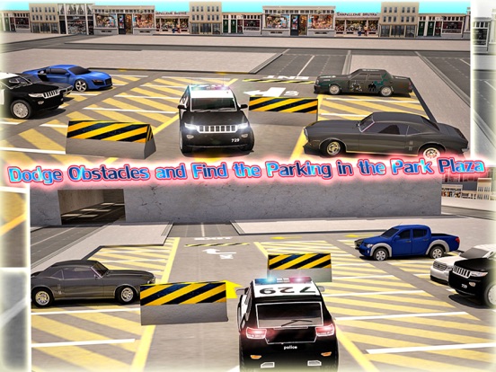 MultiStorey Police Car Parking 2016 - Multi Level Park Plaza Driving Simulator 3D iPad  Screenshots