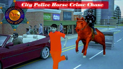 Ảnh chụp màn hình của Police Horse Crime Chase 2016 – Escaped jailbirds, Alcatraz Prisoners n thoroughbred stallion patrol Racing Adventure