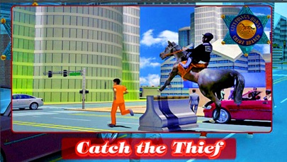 Ảnh chụp màn hình của Police Horse Crime Chase 2016 – Escaped jailbirds, Alcatraz Prisoners n thoroughbred stallion patrol Racing Adventure