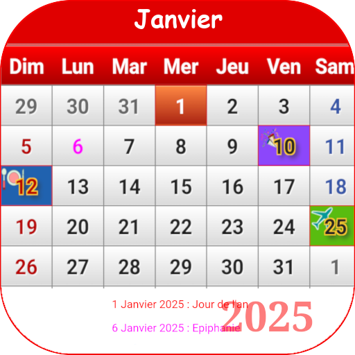 Canada Calendrier 2025