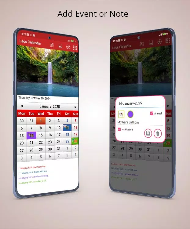 Laos Calendar 2025 स्क्रीनशॉट