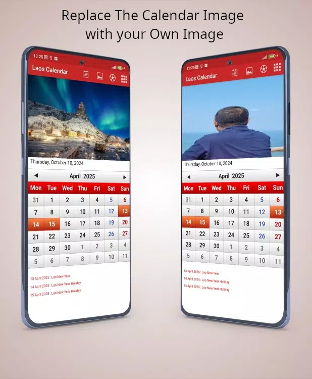 Laos Calendar 2025 स्क्रीनशॉट