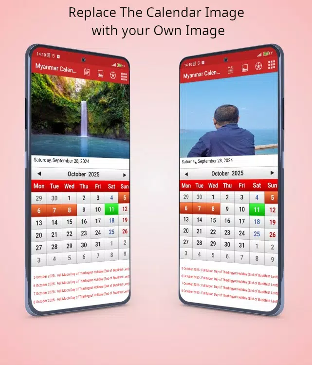 Myanmar Calendar 2025 Screenshots