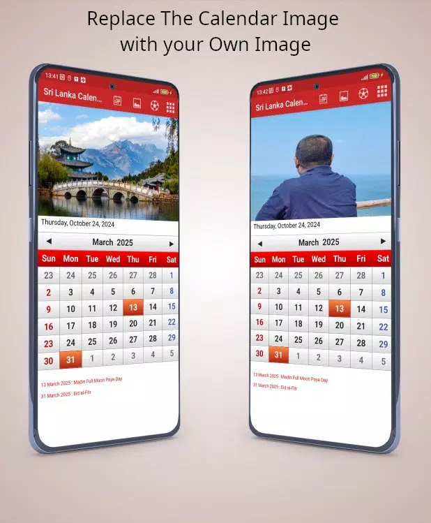 ภาพหน้าจอของ Sri Lanka Calendar 2025
