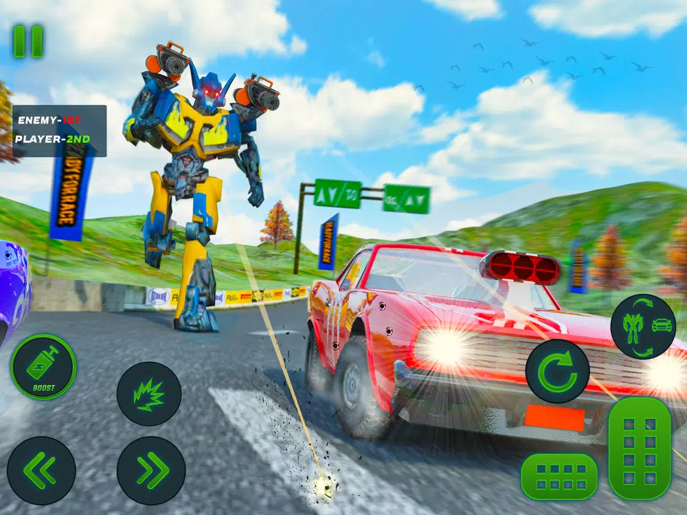Grand Robot Car Racing iPad Screenshots