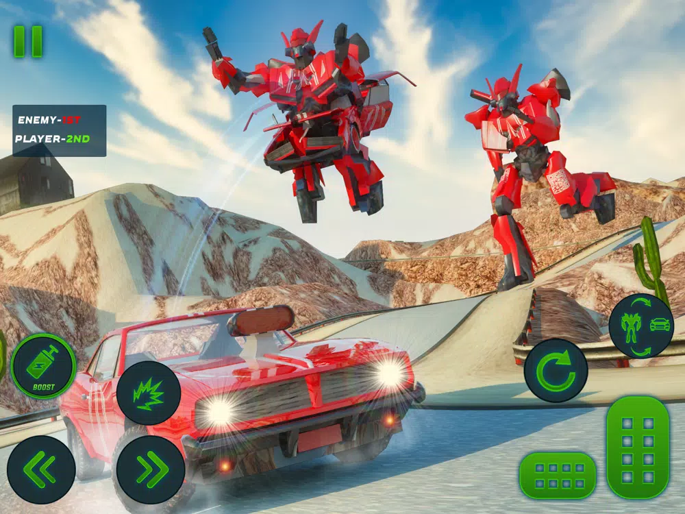 Grand Robot Car Racing iPad Screenshots