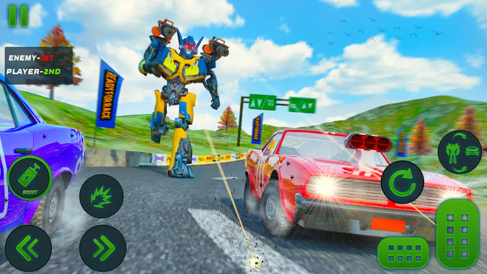Grand Robot Car Racing Screenshots