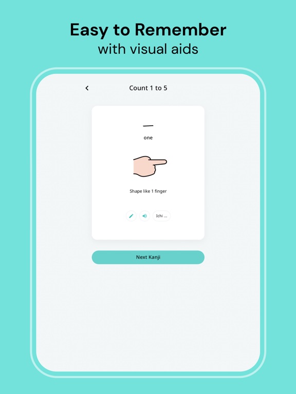Kanji Card - Learn Japanese iPad Screenshots
